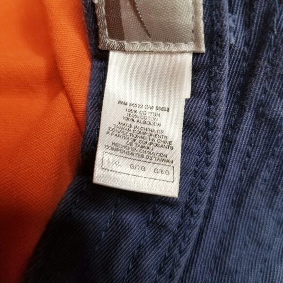 Vintage Y2K Nike Sportswear Bucket Hat Orange Blue Womens L XL Streetwear - Picture 7 of 9